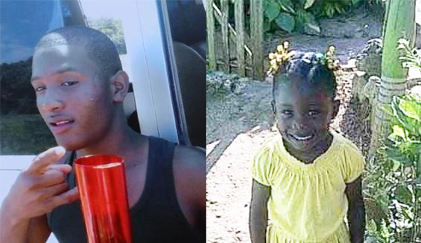 Suspect Alexus Newland (left) and Nevalesia Campbell