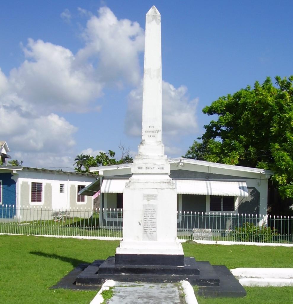 World War II Memorial, Morant Bay Park