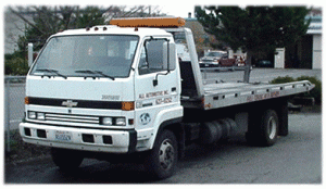 tow truck to steal car