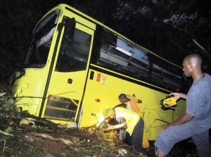 famous bus crashes, news on bus crash