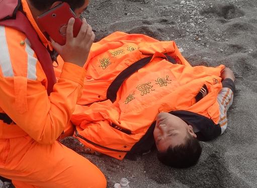 Tseng Lien-fa survived for 60 hrs in ocean rough seas