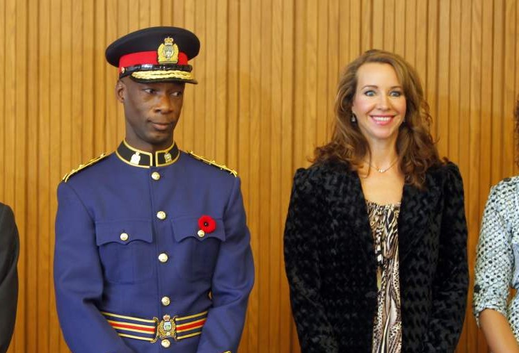 Devon Clunis Canada's first black police chief Jamaican immigrant