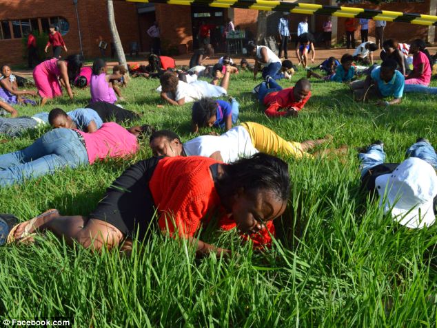 Pastor makes people eat grass in South Africa