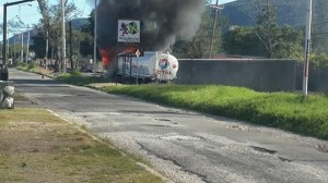 gasoline truck explode Jamaica