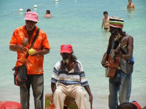 Jamaicans got to the beach everyday