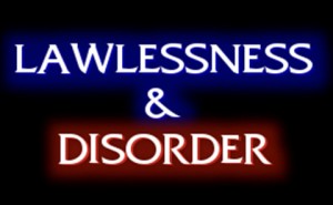 lawlessness and immorality most people turn a blind eye