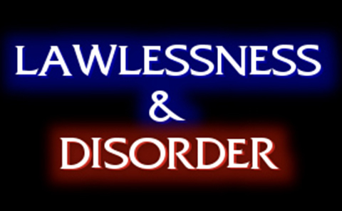 lawlessness and immorality most people turn a blind eye