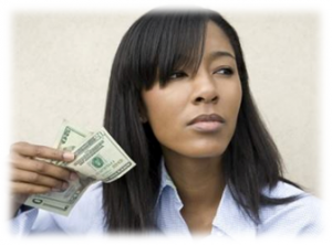 women do not want to give men money