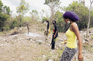 Occupy Pinnacle members Donisha Prendergast and Caleb Gordon via jamaicaobserver.com