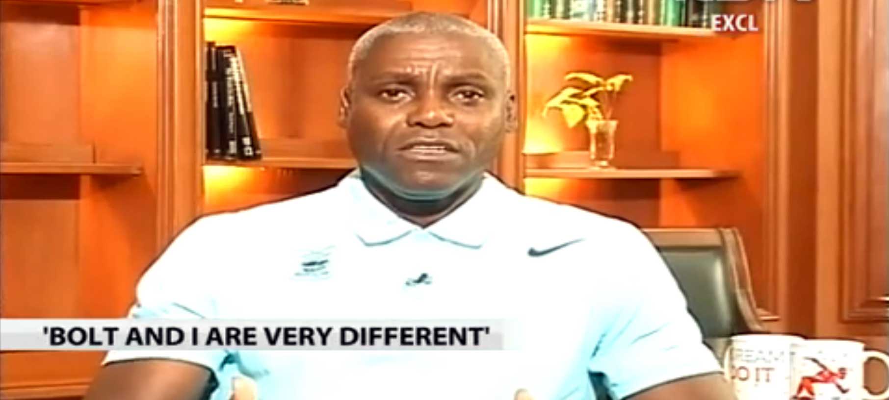 Carl Lewis jealous badmine badmind Usain Bolt and Jamaica