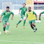 Reggae Boyz train hard