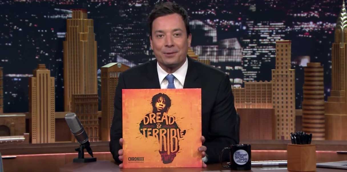 Chronixx performs on The Tonight Show video