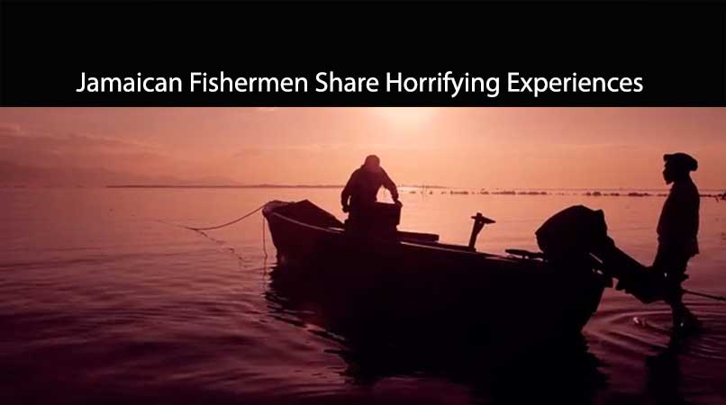 being a fisherman is scary