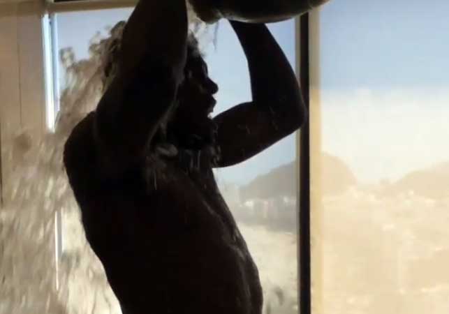 Watch video Usain Bolt accepts Ice Bucket Challenge