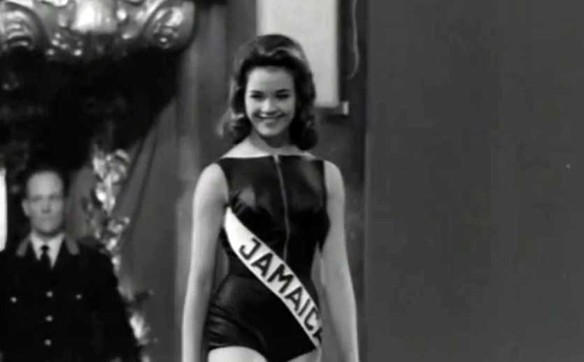 first miss world winner from Jamaica Carole Joan Crawford video 1963