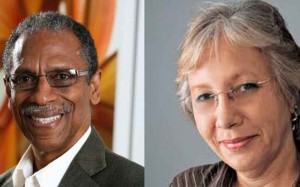 Left Dr. Brendan Baine || Right - Dr. Carolyn Gomes