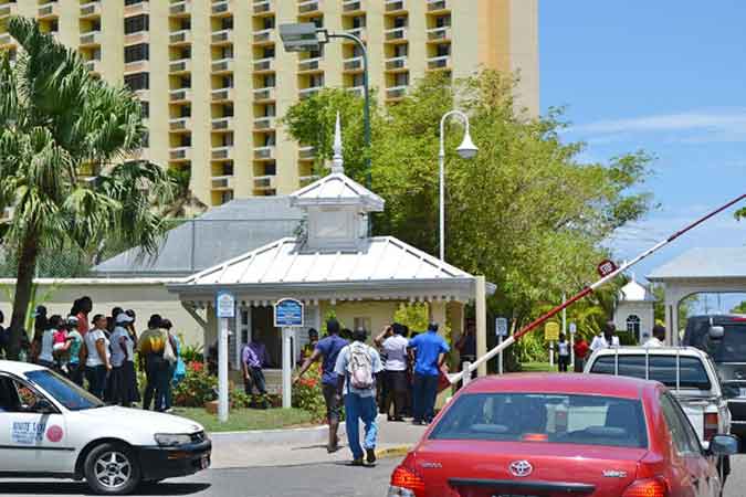 many persons try to find jobs at hotel jamaica
