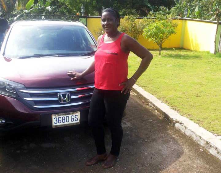 Usain buys car suv for his mom