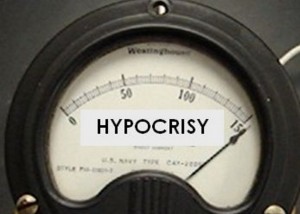some people are big hypocrites