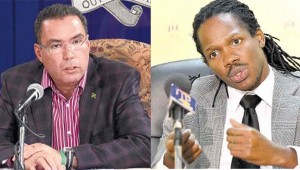 Daryl Vaz (left) and Damien Crawford (right) - Photos via: jamaicaobserver.com