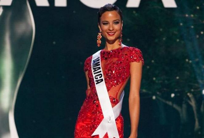 Kaci Fennell ay 63rd annual Miss Universe - Image Source: angelopedia.com