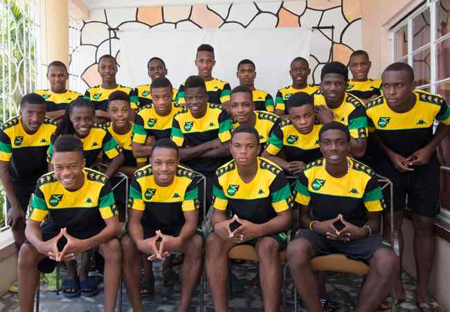 Jamaica National U-17 Squad via jamaicafootballfederation.com