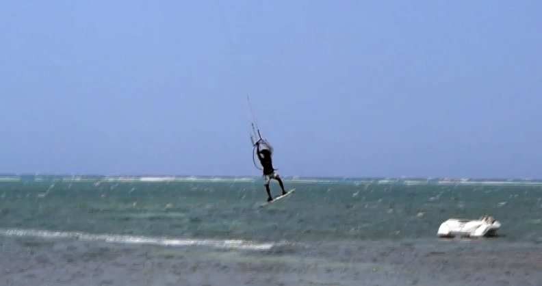 surfing in the Caribbean