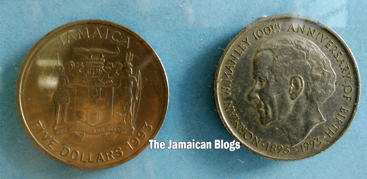 Jamaican-coins-five-dollars