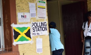 Jamaican Polling Station - File Photo