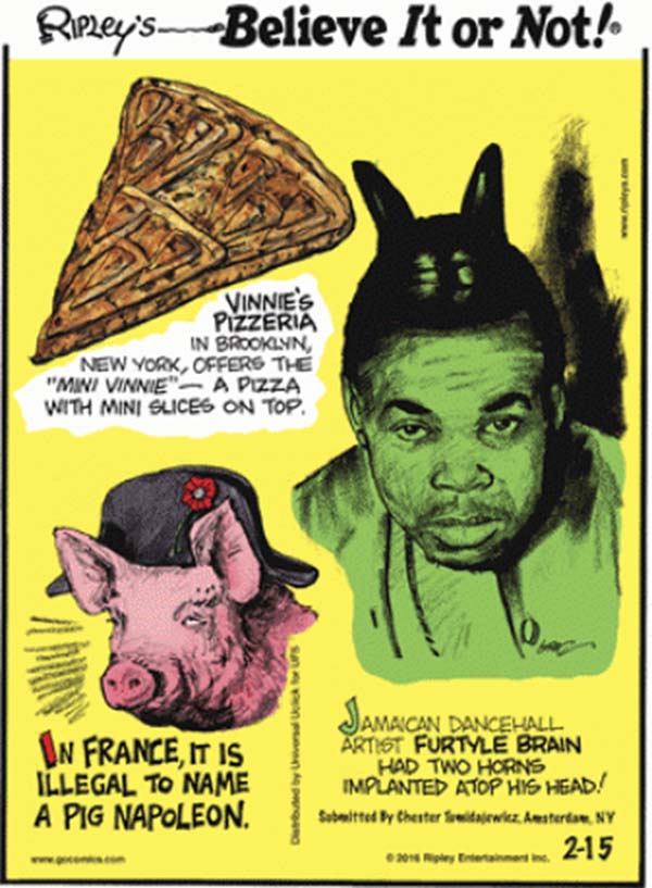 via Ripley's Believe it or Not!