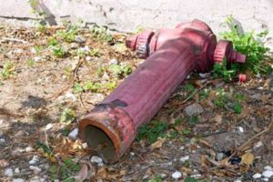 A broken fire hydrant via jamaica-gleaner.com