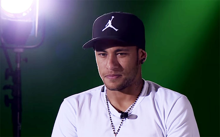 Neymar via Youtube