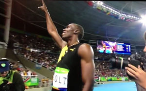 Usain Bolt via Youtube