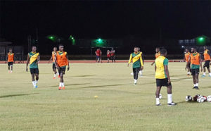Reggae Boyz in training ahead of Guyana clash