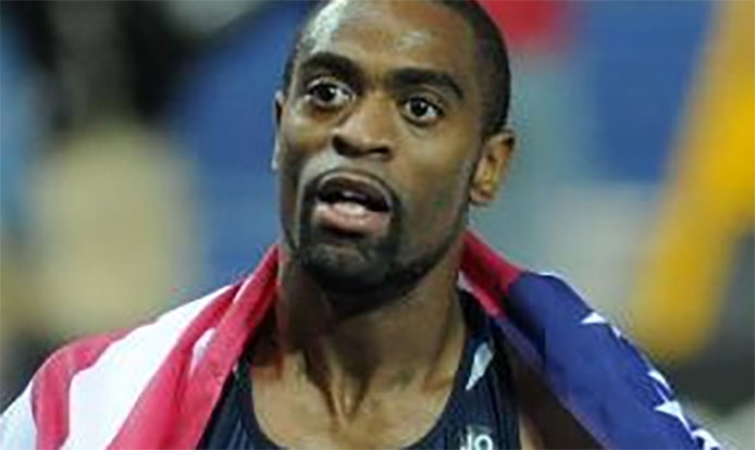 By Tyson_Gay_Berlin_2009.JPG: Erik van Leeuwenderivative work: MachoCarioca (talk) - Tyson_Gay_Berlin_2009.JPG, GFDL, Link
