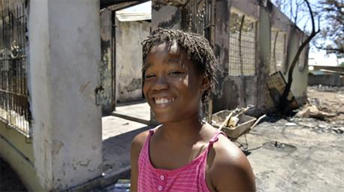 Ten-year-old Dejanae Davis via jamaica-star.com