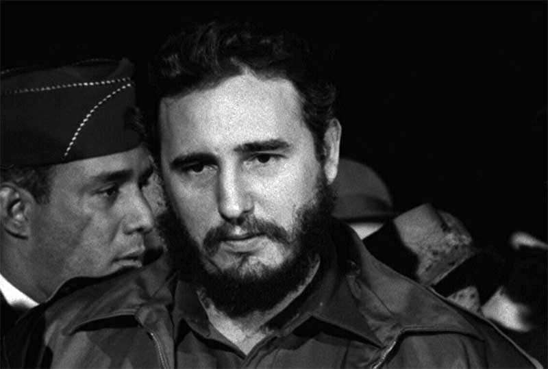 Castro visiting the United States in 1959