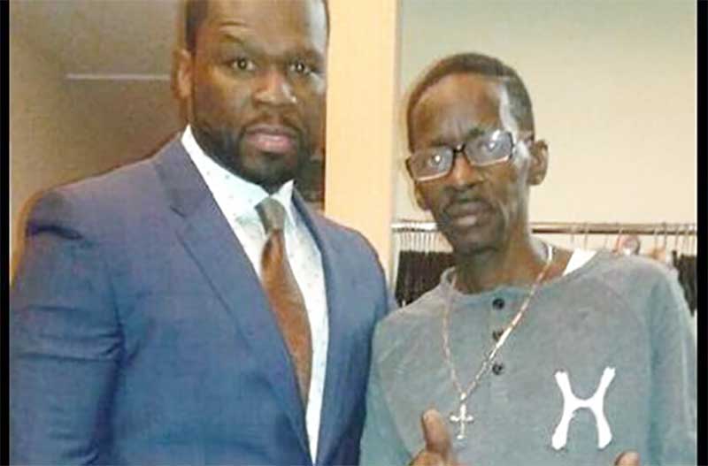 50 Cent (left) and Gully Bop