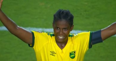 Shaw Nets Twice as Reggae Girlz Edge Five-Goal Thriller