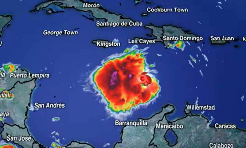 Tropical Storm Watch In Effect For Jamaica - The Jamaican Blogs™