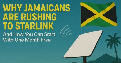 Why Jamaicans Are Rushing to Starlink — And How You Can Start With One Month Free!